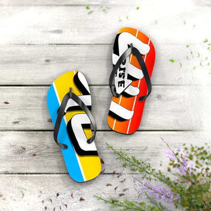 Suns out, guns down Flip Flops